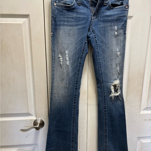 Plastic by GLY (God Loves You) jeans - Picture 1 of 6